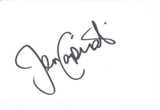 Jennifer Capriati autograph
