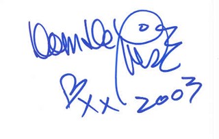Dom DeLuise autograph
