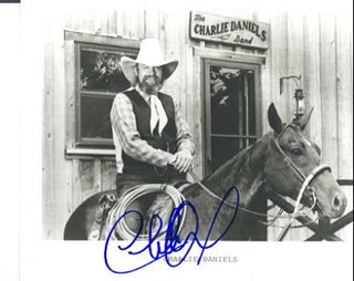 Charlie Daniels autograph