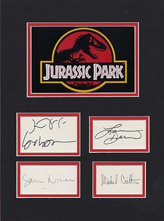 Jurassic Park autograph
