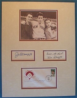 The DiMaggio Brothers autograph