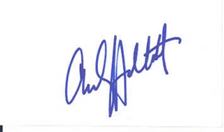 Andy Hallett autograph