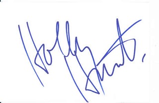 Holly Hunter autograph