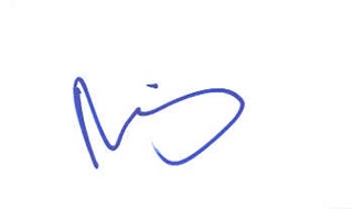 Mila Kunis autograph