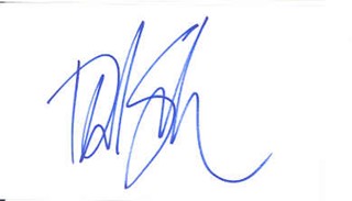 David Spade autograph