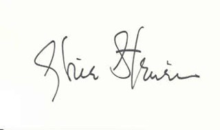 Gloria Steinem autograph