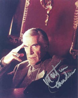 Martin Landau autograph