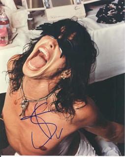 Steven Tyler autograph