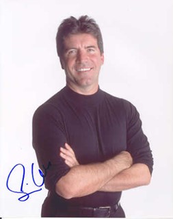 Simon Cowell autograph