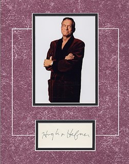 Hugh Hefner autograph