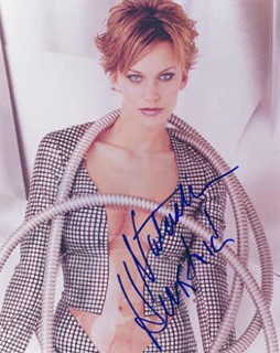Natasha Henstridge autograph