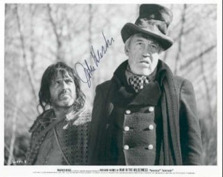 John Huston autograph