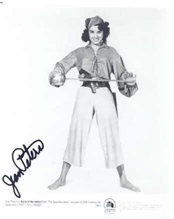 Jean Peters autograph