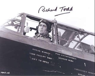 Richard Todd autograph