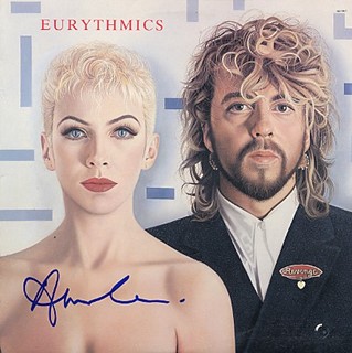 Eurythmics autograph