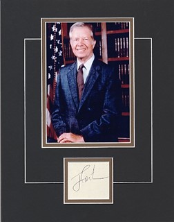 Jimmy Carter autograph