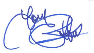 Tony Robbins autograph