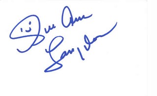 Sue Ane Langdon autograph