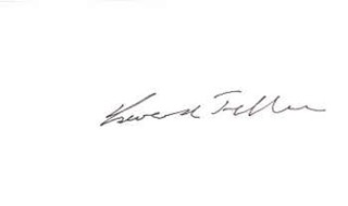 Edward Teller autograph