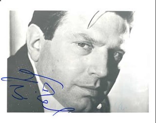 Theodore Bikel autograph