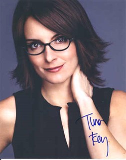 Tina Fey autograph