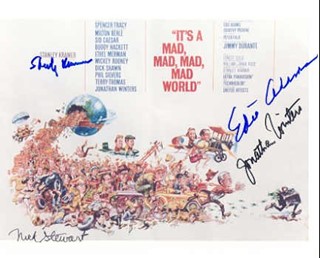 It's a Mad, Mad, Mad, Mad World autograph