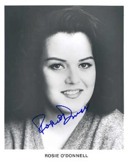 Rosie O'Donnell autograph