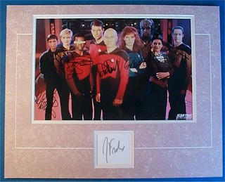 Star Trek: The Next Generation autograph