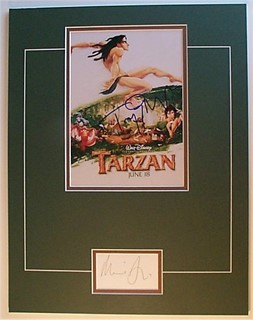 Disney's Tarzan autograph