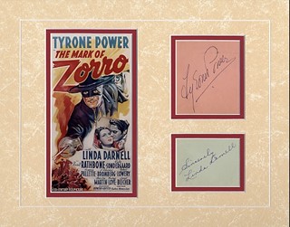 The Mark of Zorro autograph