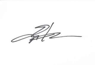 John Kassir autograph