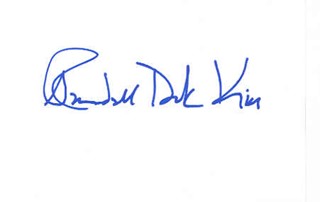 Randall Duk Kim autograph
