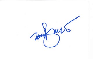 Tony Bennett autograph