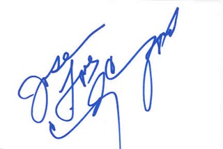 Cindy Crawford autograph