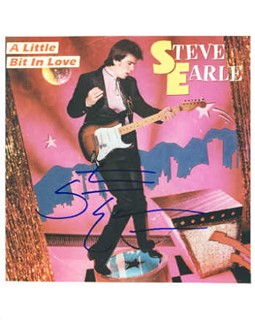 Steve Earle autograph