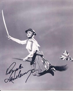 Angela Lansbury autograph