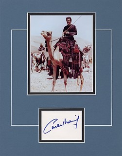 Lawrence of Arabia autograph