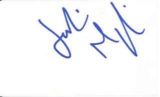 Julianna Margulies autograph