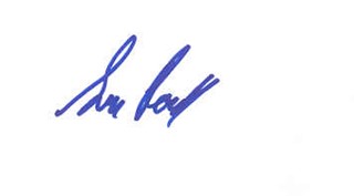 Sam Rockwell autograph
