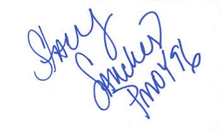 Stacy Sanchez autograph