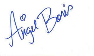 Angel Boris autograph