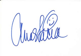 Anastacia autograph