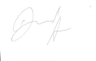 David Anders autograph