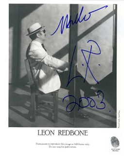 Leon Redbone autograph