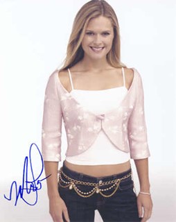 Maggie Lawson autograph