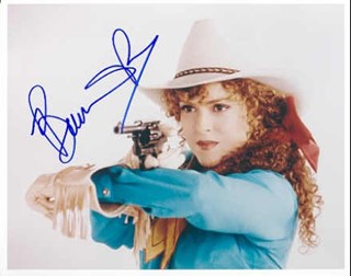 Bernadette Peters autograph