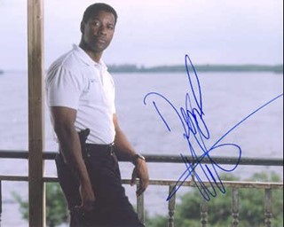 Denzel Washington autograph