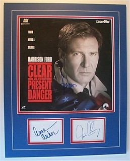 Clear and Present Danger autograph