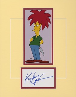 Kelsey Grammer as Sideshow Bob autograph
