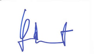 Larry Gelbart autograph